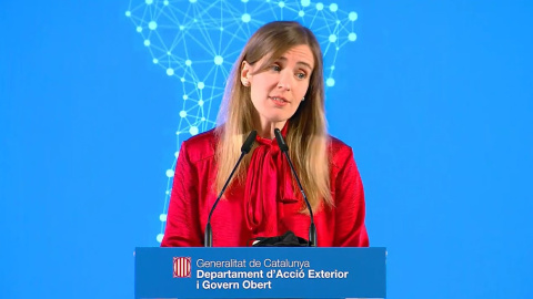 07/03/2022 - La consellera d'Acció Exterior, Victòria Alsina. 07/03/2022 - La consellera d'Acció Exterior, Victòria Alsina.
