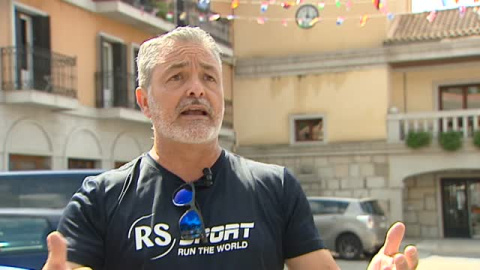 Un herido grave en el 'Boloencierro' de Mataelpino Un herido grave en el 'Boloencierro' de Mataelpino