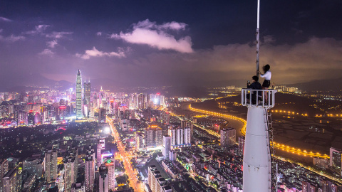 14/3/22 Imagen de la moderna metrópolis de Sheuzen, la ciudad tecnológica china, antigua villa de pescadores, en la que ya nacieron gigantes como Huawei y Tencent 14/3/22 Imagen de la moderna metrópolis de Sheuzen, la ciudad tecnológica china, antigua villa de pescadores, en la que ya nacieron gigantes como Huawei y Tencent