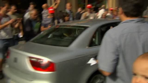 La tensión estalla en Barcelona La tensión estalla en Barcelona