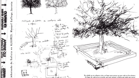 30/3/23 La propuesta de Manuel Gallego para la embajada de Galicia, hecha para la revista Bravú (1998).