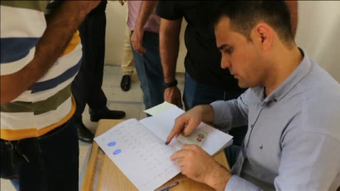 Los kurdos votan masivamente por la independencia Los kurdos votan masivamente por la independencia