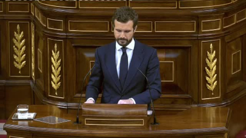 Casado: "Los españoles merecen un Gobierno que no les mienta" Casado: "Los españoles merecen un Gobierno que no les mienta"