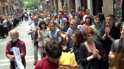 Indignación en Alsasua por la sentencia de la Audiencia Nacional Indignación en Alsasua por la sentencia de la Audiencia Nacional