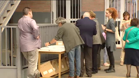 Un elevado nÃºmero de electores han decidido hoy mismo su voto