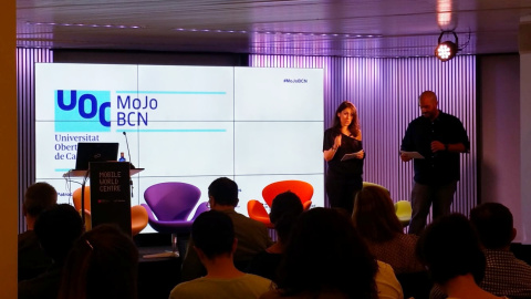 Las jornadas de periodismo móvil MoJoBCN, organizadas por la Universitat Oberta de Catalunya (UOC). Las jornadas de periodismo móvil MoJoBCN, organizadas por la Universitat Oberta de Catalunya (UOC).