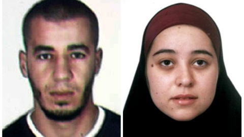 Fotografías facilitadas por el Ministrio del Interior, de Ahmed Debza, de nacionalidad marroquí, y Nadia Ataich Fernández, española, que abandonaron España con su bebé de 14 meses en octubre para unirse al Estado Islámico. EFE Fotografías facilitadas por el Ministrio del Interior, de Ahmed Debza, de nacionalidad marroquí, y Nadia Ataich Fernández, española, que abandonaron España con su bebé de 14 meses en octubre para unirse al Estado Islámico. EFE