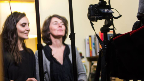 Carmen Tomé y María Gimeno, integrantes del proyecto Redes Vivas Carmen Tomé y María Gimeno, integrantes del proyecto Redes Vivas
