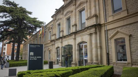Imagen de archivo del Palacio de Justicia de La Rioja.