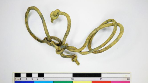 Cable usado para atar a los paseados de Chillón.- ARMH Cable usado para atar a los paseados de Chillón.- ARMH