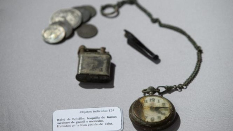 'Reloj del individuo 124.- Exposición en el Archivo Histórico Provincial de Málaga 'Reloj del individuo 124.- Exposición en el Archivo Histórico Provincial de Málaga