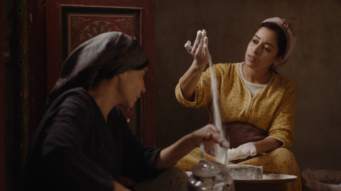 Lubna Azabal y Nisrin Erradi Lubna Azabal y Nisrin Erradi