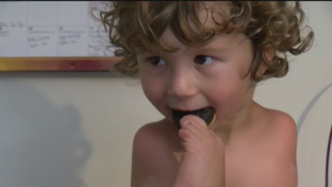 El pequeño William Bancroft en un reportaje de la cadena Kark. El pequeño William Bancroft en un reportaje de la cadena Kark.