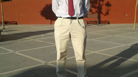 Uno de los jóvenes en paro de Sevilla, Francisco Moreno Uno de los jóvenes en paro de Sevilla, Francisco Moreno