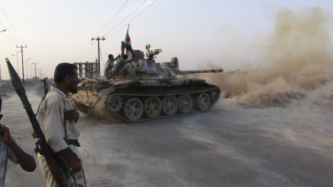 Enfrentamientos en el sur de Yemen hace unos días. REUTERS Enfrentamientos en el sur de Yemen hace unos días. REUTERS