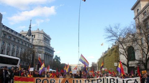 Marcha por la III República en Madrid Marcha por la III República en Madrid