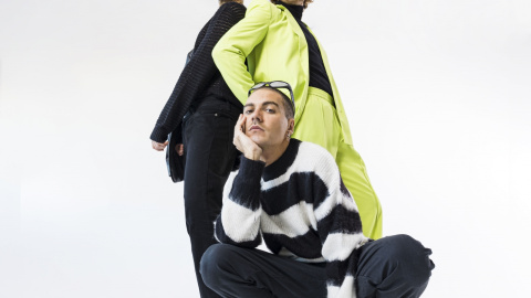 El grupo al completo de Miss Caffeina. El grupo al completo de Miss Caffeina.