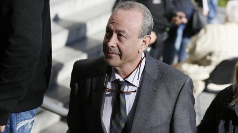 El juez Castro, en una de sus llegadas a los juzgados de Madrid. - EFE El juez Castro, en una de sus llegadas a los juzgados de Madrid. - EFE