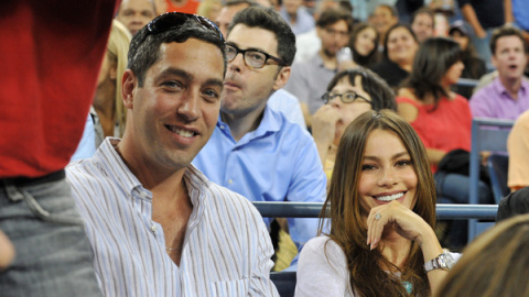 La actriz colombiana Sofia Vergara y Nick Loeb en 2012, antes de que rompieran y él la demandara para poder utilizar los embriones que dejaron congelados cuando eran pareja. / EFE La actriz colombiana Sofia Vergara y Nick Loeb en 2012, antes de que rompieran y él la demandara para poder utilizar los embriones que dejaron congelados cuando eran pareja. / EFE