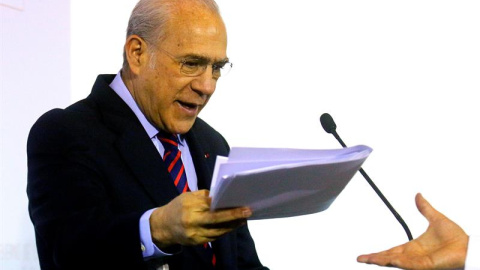 El secretario General de la Organización para la Cooperación y Desarrollo Económico (OCDE), José Ángel Gurría. - EFE El secretario General de la Organización para la Cooperación y Desarrollo Económico (OCDE), José Ángel Gurría. - EFE