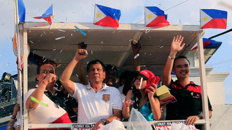 Rodrigo Duterte, candidato a la presidencia de Filipinas Rodrigo Duterte, candidato a la presidencia de Filipinas