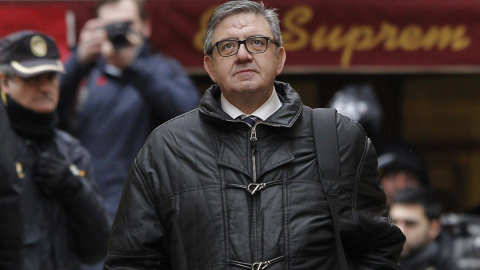 Carlos García Revenga a su llegada a los juzgados de Palma. EFE Carlos García Revenga a su llegada a los juzgados de Palma. EFE