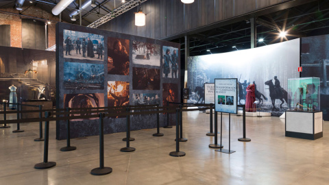 Vista general de la exposición 'Juego de Tronos'. /CANAL +