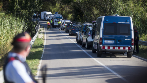 Operativo policial en la zona donde el autor del atentado de La Rambla de Barcelona, Younes Abouyaaqoub, ha sido abatido por disparos de los Mossos d'Esquadra en Subirats (Barcelona). EFE/Quique García Operativo policial en la zona donde el autor del atentado de La Rambla de Barcelona, Younes Abouyaaqoub, ha sido abatido por disparos de los Mossos d'Esquadra en Subirats (Barcelona). EFE/Quique García