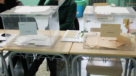 Fotografía de archivo de unas urnas. - EUROPA PRESS Fotografía de archivo de unas urnas. - EUROPA PRESS