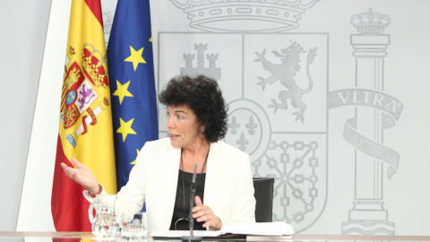 La portavoz del Gobierno, Isabel Celaá./EUROPA PRESS La portavoz del Gobierno, Isabel Celaá./EUROPA PRESS