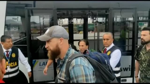 Llega a Perú el expresidente Alejandro Toledo tras ser extraditado por EEUU Llega a Perú el expresidente Alejandro Toledo tras ser extraditado por EEUU