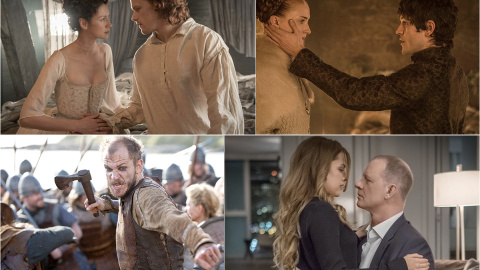 'Juego de Tronos', 'Vikingos', 'Outlander' y 'The girlfriend experience', con altas dosis de sexo y violencia. 'Juego de Tronos', 'Vikingos', 'Outlander' y 'The girlfriend experience', con altas dosis de sexo y violencia.