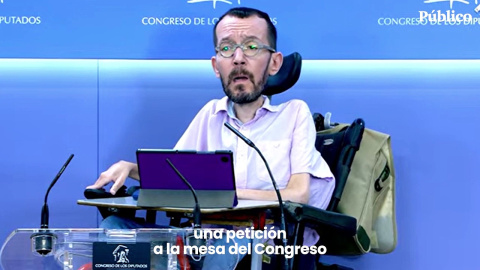 Vídeo | Unidas Podemos exige retirar del Congreso los cuadros y bustos del rey emérito Vídeo | Unidas Podemos exige retirar del Congreso los cuadros y bustos del rey emérito