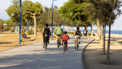 Passeig familiar per Malgrat de Mar Passeig familiar per Malgrat de Mar