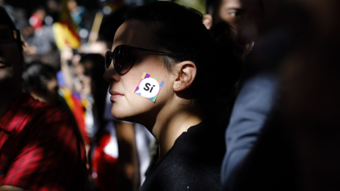 Protesta frente a la conselleria d'Economia. XAVI HERRERO Protesta frente a la conselleria d'Economia. XAVI HERRERO