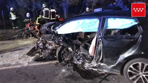 Dos fallecidos en un accidente de tráfico en Campo Real Dos fallecidos en un accidente de tráfico en Campo Real