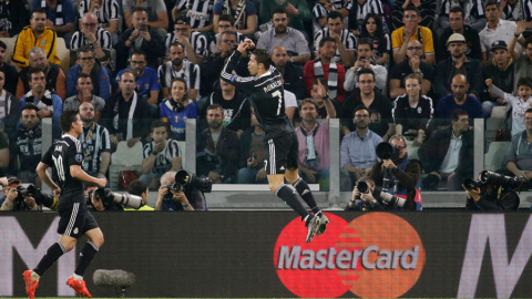 Cristiano celebra su gol a la Juventus. Reuters / Max Rossi Cristiano celebra su gol a la Juventus. Reuters / Max Rossi