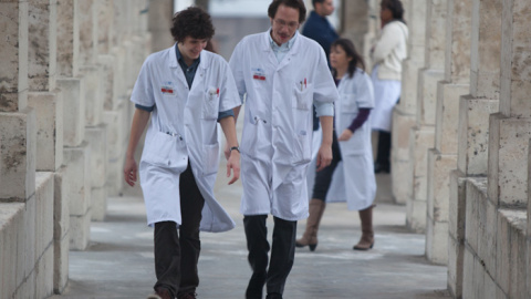 Escena de 'Hipócrates', dirigida por el médico y cineasta Thomas Lilti. Escena de 'Hipócrates', dirigida por el médico y cineasta Thomas Lilti.