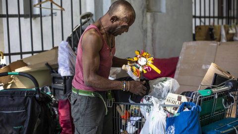 Ben Charles, en Madrid. / JAIRO VARGAS Ben Charles, en Madrid. / JAIRO VARGAS