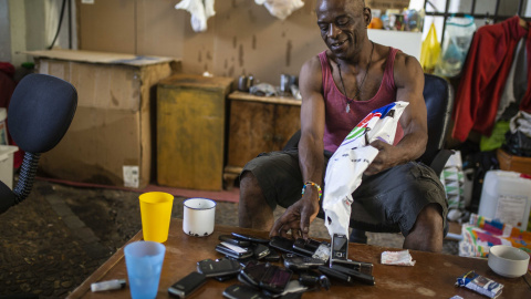 Ben Charles, en Madrid. / JAIRO VARGAS Ben Charles, en Madrid. / JAIRO VARGAS