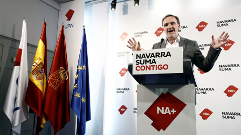 El candidato de Navarra Suma a la Presidencia del Gobierno, Javier Esparza. EFE/Jesús Diges El candidato de Navarra Suma a la Presidencia del Gobierno, Javier Esparza. EFE/Jesús Diges