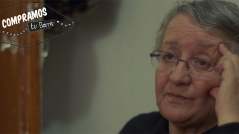 Teresa, una afectada por la gentrificación de Lavapiés, en el documental 'Compramos tu barrio'. Teresa, una afectada por la gentrificación de Lavapiés, en el documental 'Compramos tu barrio'.
