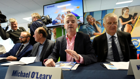 El consejero delegado de Ryanair, Michael O'Leary, en la junta de accionistas de la aerolínea, en Dublín. REUTERS/Clodagh Kilcoyne El consejero delegado de Ryanair, Michael O'Leary, en la junta de accionistas de la aerolínea, en Dublín. REUTERS/Clodagh Kilcoyne