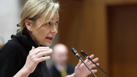 La Consejería de Economía e Industria del Gobierno de Aragón que dirige Marta Gastón ha paralizado en la práctica la aplicación del fracking en Aragón. La Consejería de Economía e Industria del Gobierno de Aragón que dirige Marta Gastón ha paralizado en la práctica la aplicación del fracking en Aragón.