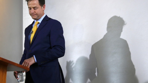 El líder del Partido Liberal Demócrata británico, Nick Clegg./ REUTERS El líder del Partido Liberal Demócrata británico, Nick Clegg./ REUTERS