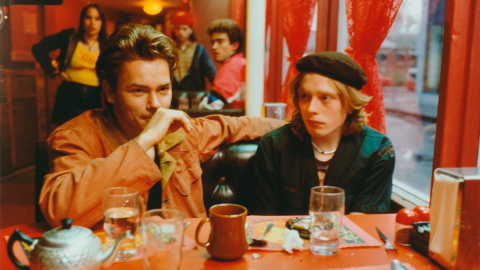 Imagen de la exposición de la Casa Encendida de Madrid que reúne imágenes de toda la filmografía de Gus van Sant. Imagen de la exposición de la Casa Encendida de Madrid que reúne imágenes de toda la filmografía de Gus van Sant.