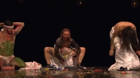 Jan Fabre pone en escena "Monte Olimpo" Jan Fabre pone en escena "Monte Olimpo"