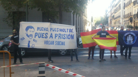 Ultras de Hogar Social en la Audiencia Nacional. Ultras de Hogar Social en la Audiencia Nacional.