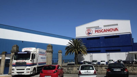Un camión en la fábrica de Pescanova, en Chapela, cerca de Vigo. REUTERS/ Miguel Vidal Un camión en la fábrica de Pescanova, en Chapela, cerca de Vigo. REUTERS/ Miguel Vidal