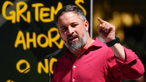 El presidente de Vox, Santiago Abascal. El presidente de Vox, Santiago Abascal.